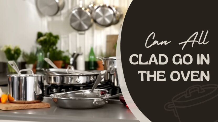 All-Clad cookware in the oven