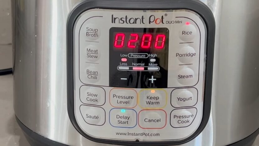 How to use Delay Start on Instant pot