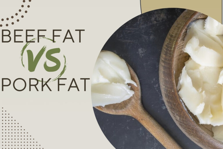 BEEF FAT VS. PORK FAT