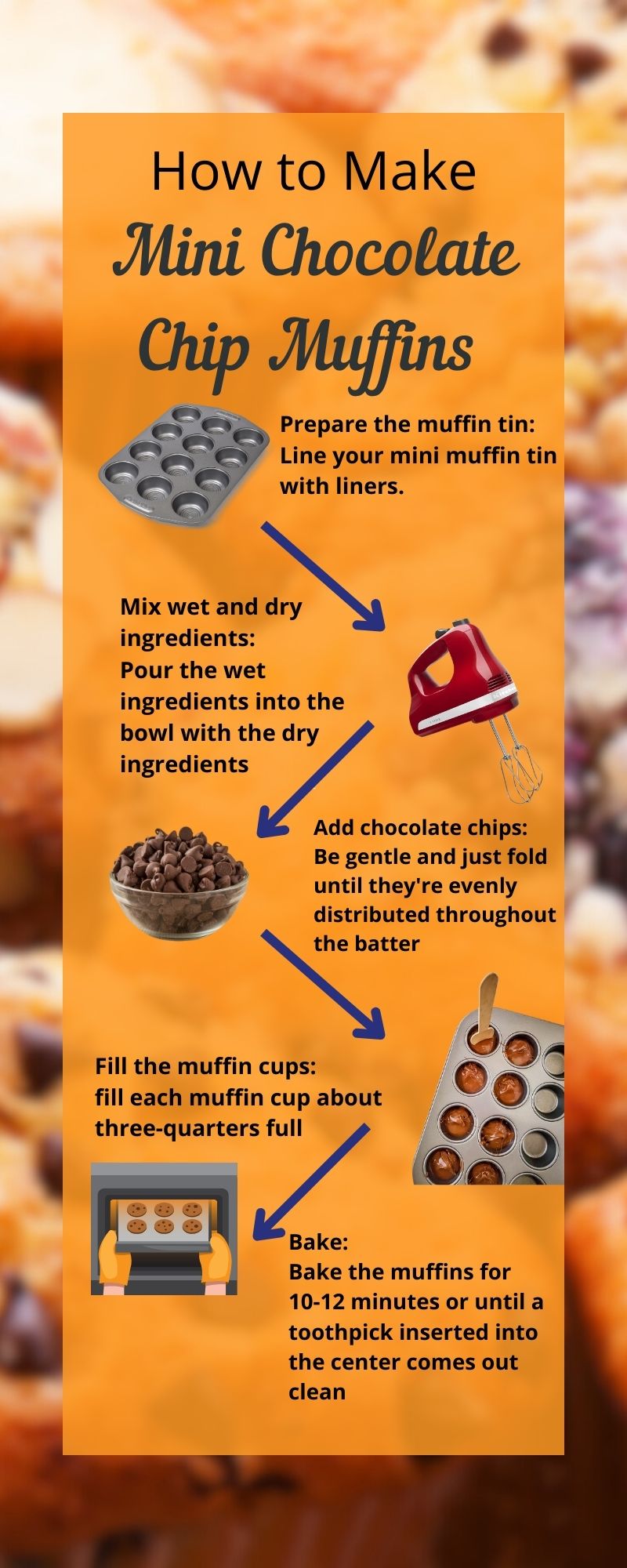 How to Make Chocolate Chip Muffins