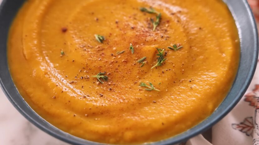 How to make creamy pumpkin soup