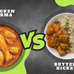 Chicken korma vs butter-chicken