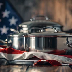 Cookware and American Flag