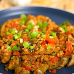 Spicy vegetable jambalaya